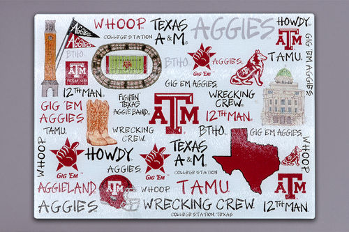 A&M CUTTING BOARD